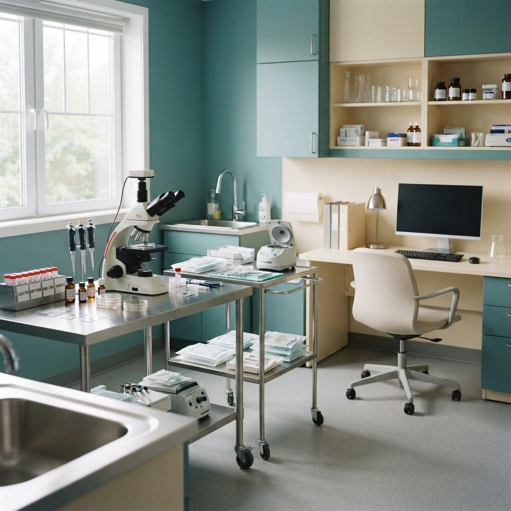 On-site pathology and treatment room at Abbotsford Cove General Practice